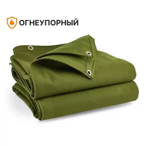 Брезент огне